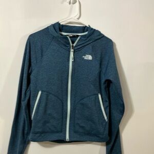 Girls North Face Full Zip Hooded Jacket